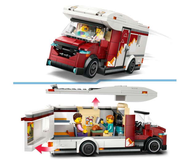 LEGO City 60454 Wakacyjny kamper pełen przygód - 1284117 - zdjęcie 3